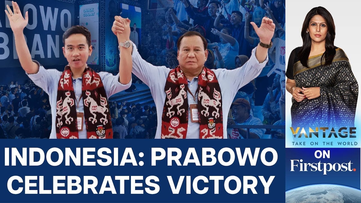 Prabowo Gibran Celebrate Indonesian Election Victory Vantage With Prabowo Gibran Celebrate Indonesian Election Victory Vantage With