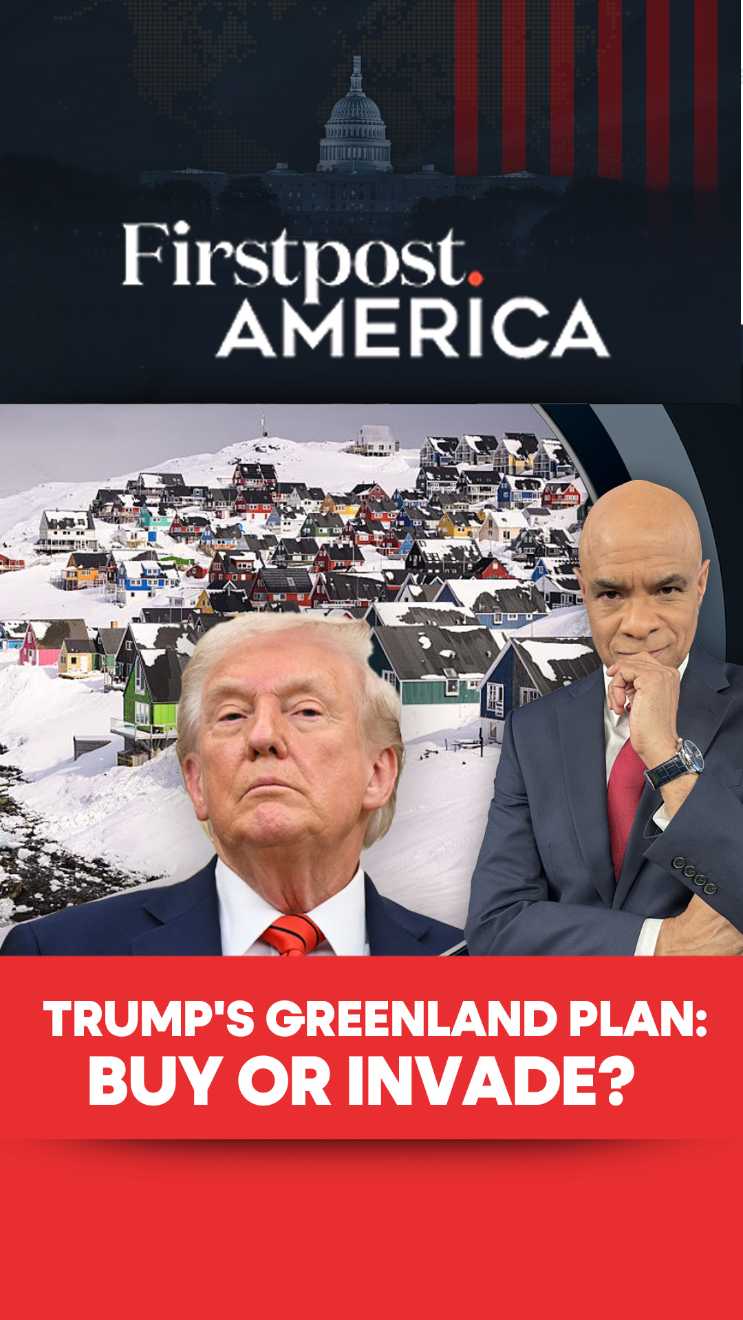 Trump's Greenland Plan: Buy Or Invade? | Firstpost America