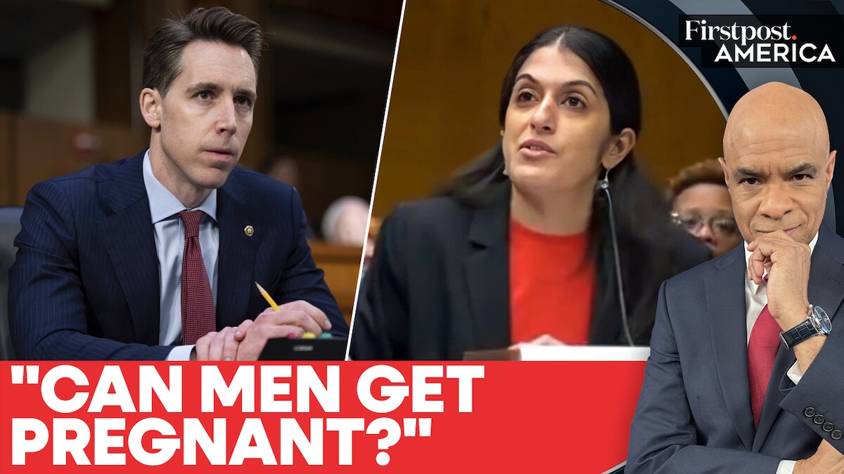 "Can Men Get Pregnant?": US Senator Josh Hawley Grills Indian-Origin ...
