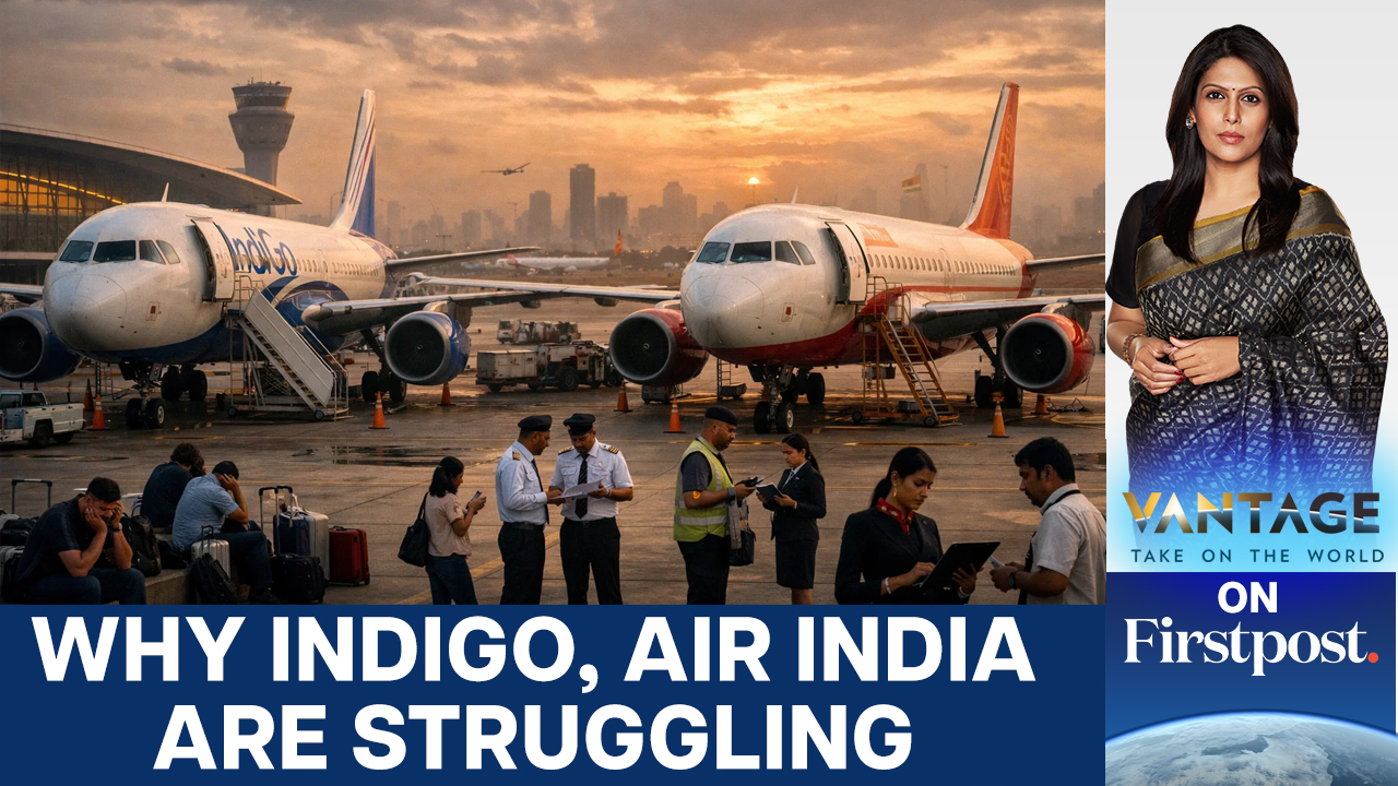 Why Indigo and Air India Are Struggling Despite India's Aviation Boom | Vantage With Palki Sharm Why Indigo and Air India Are Struggling Despite India's Aviation Boom | Vantage With Palki Sharm