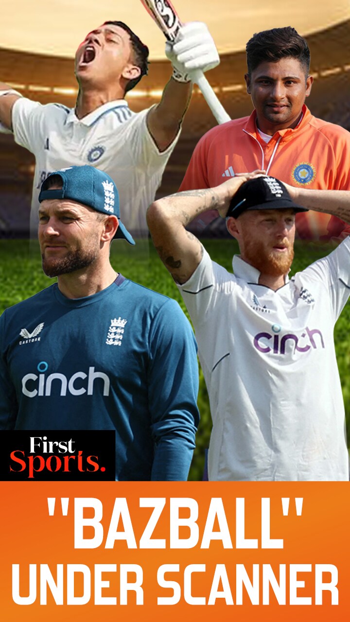 IND V ENG Jaiswal, Sarfaraz Dismantle "Bazball" In The Third Test 