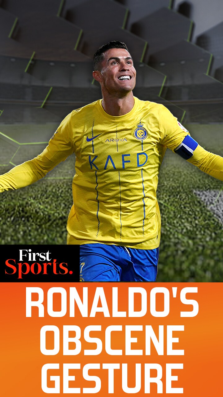 Ronaldo's Alleged Obscene Gesture Lands Him In Trouble