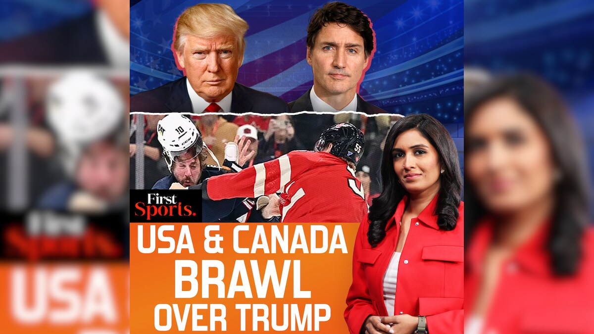 3 Fights in 9 Seconds: Canada & America Brawl Over Trump | First Sports ...