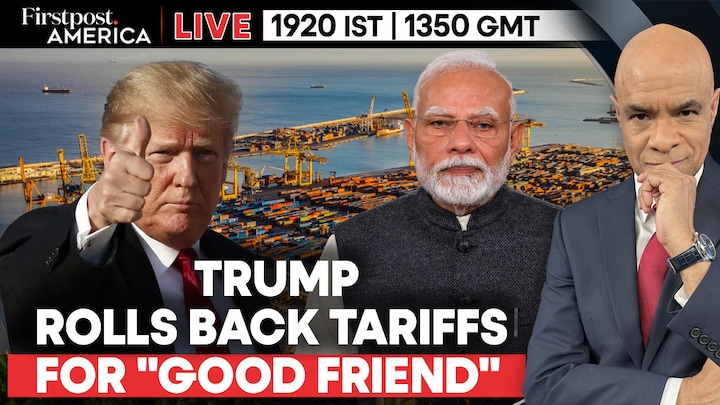 LIVE: India-US Trade Deal: Trump Cuts Tariffs After Call With Modi | Firstpost America Firstpost Image