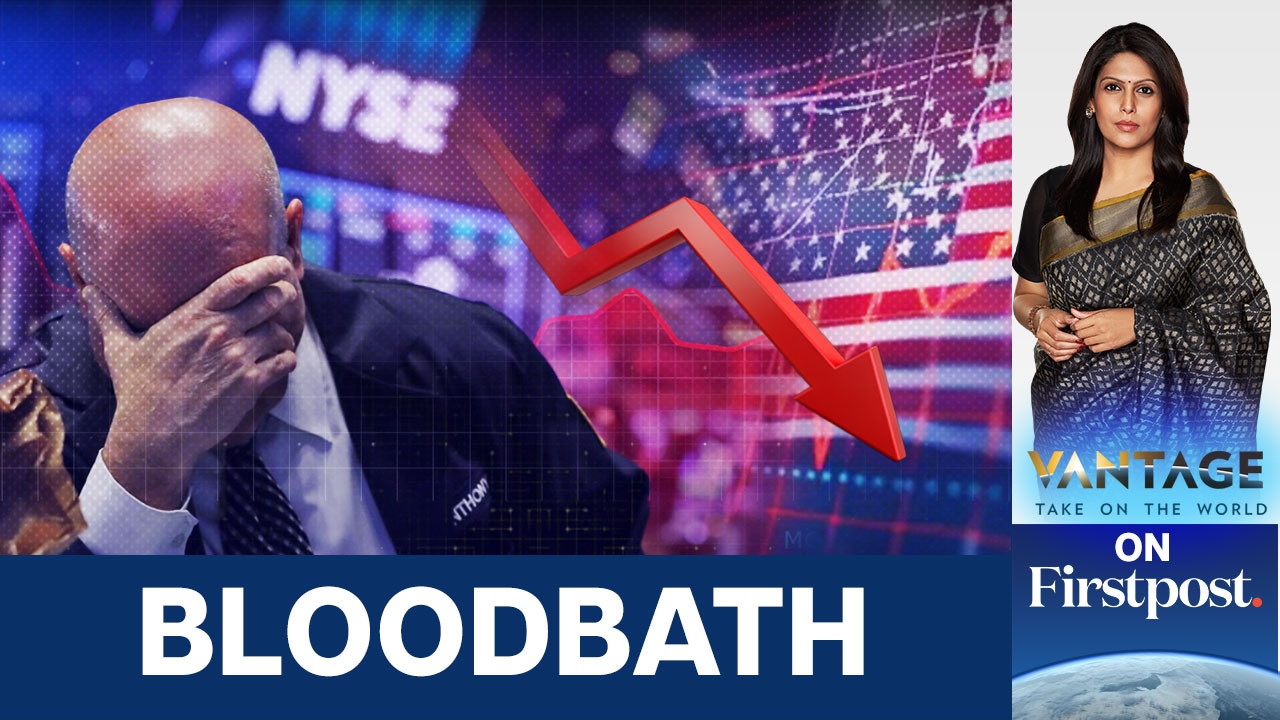 US Stocks Crash: $1.75 Trillion Lost Amid Recession Fears | Vantage with Palki Sharma | N18G