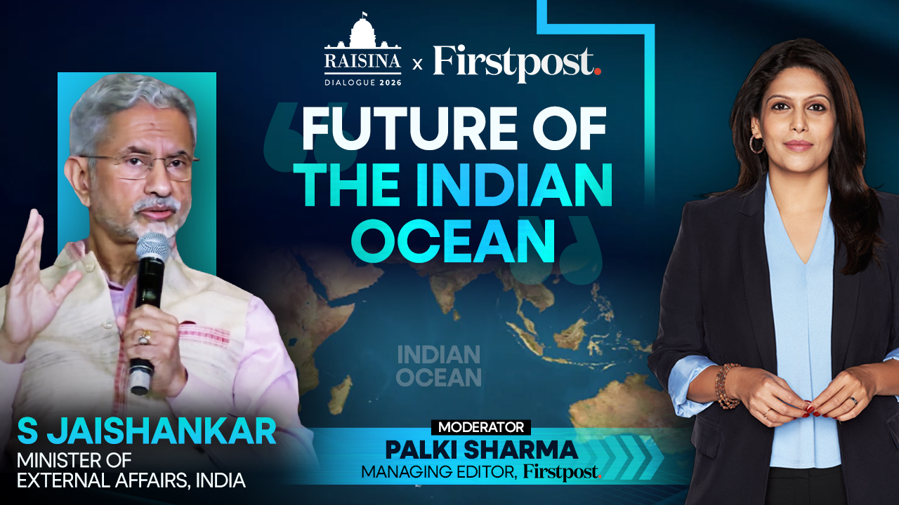 What is the Future of the Indian Ocean | S Jaishankar | Palki Sharma | Raisina Dialogue 2026 Firstpost Image