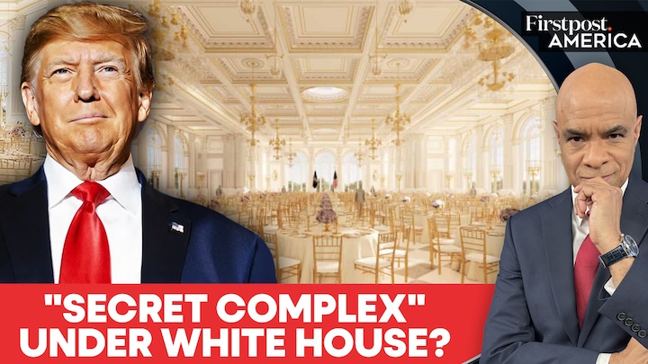 Trump Reveals "Secret Military Complex" Beneath Massive New White House Ballroom Firstpost Image