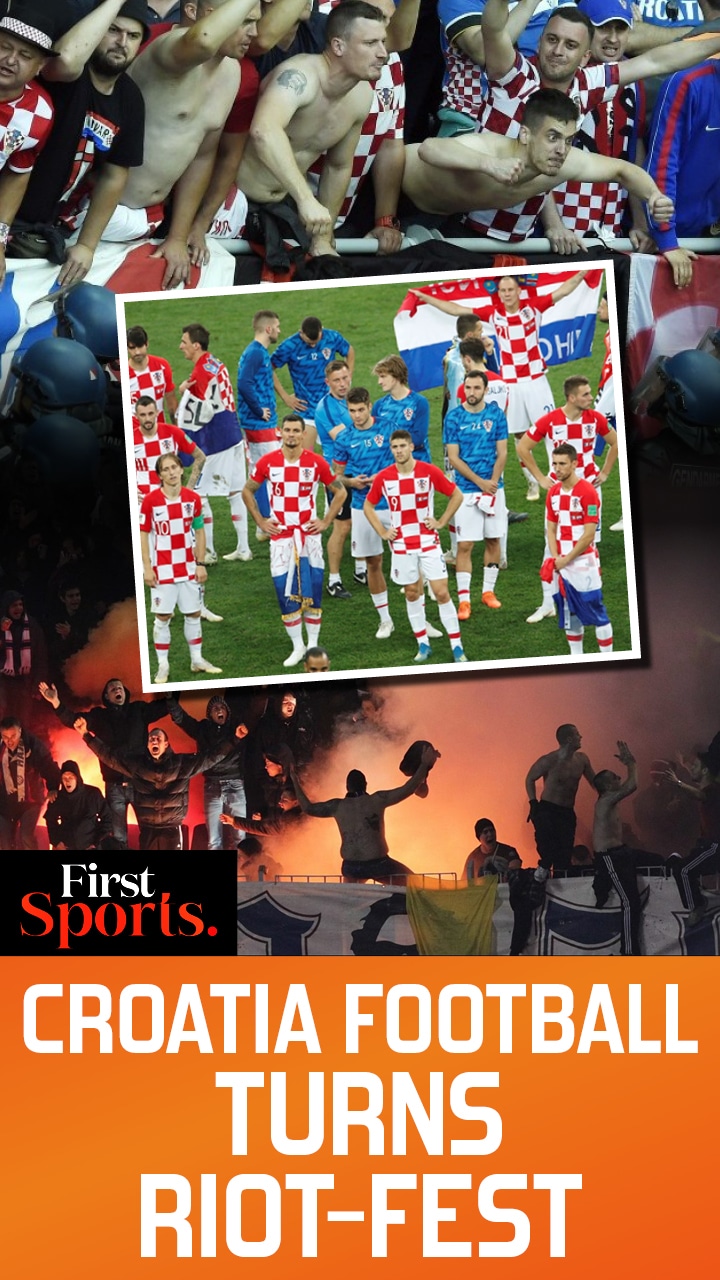 Violence in Croatian Football, Fans Unleash Fury on Cops