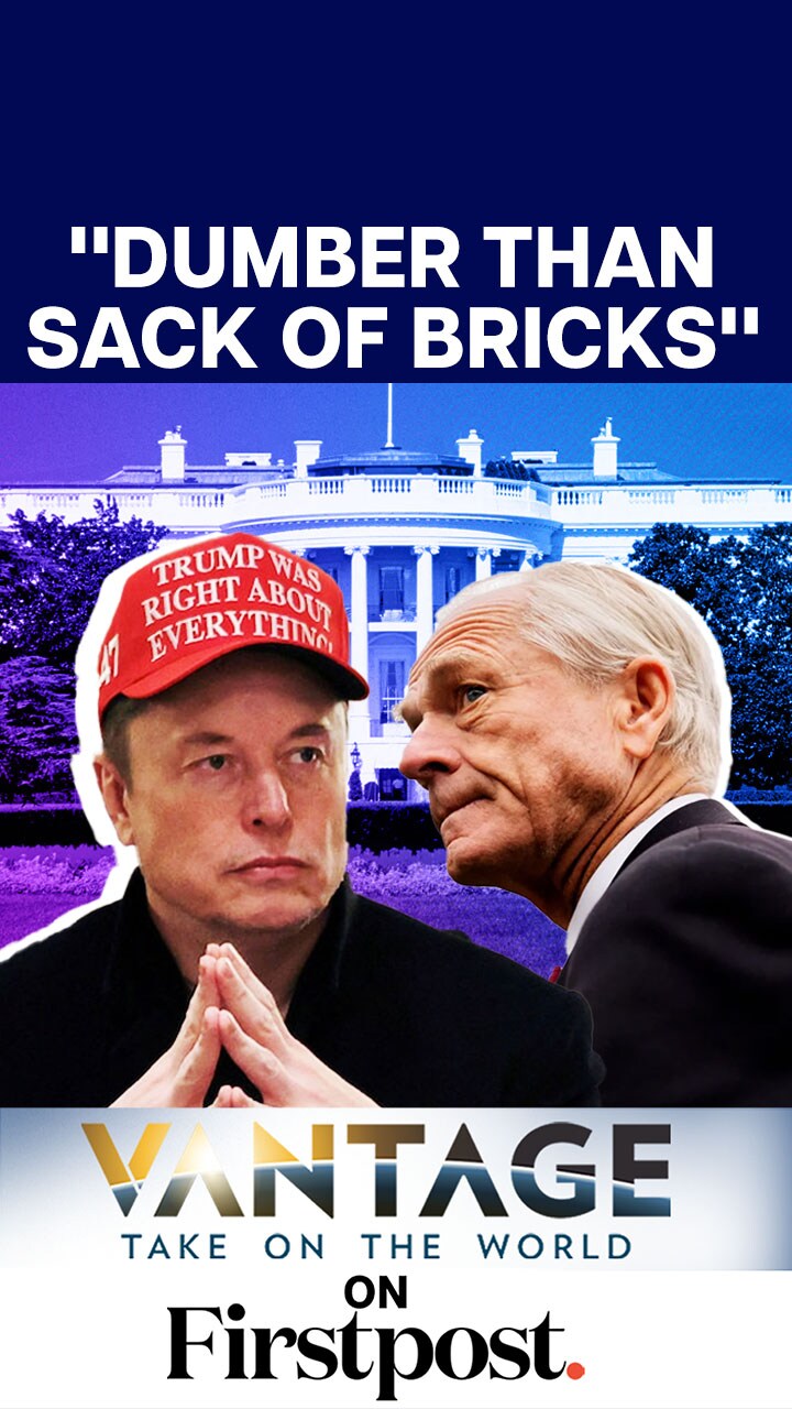 "Dumber Than Sack of Bricks": Musk on Navarro Amid Trump Tariff Dispute | Vantage with Palki Sharma