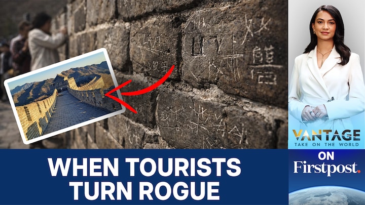 Great Wall of China Vandalised: How Tourists Are Crossing the Line | Vantage on Firstpost 