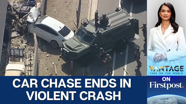 High-speed Police Chase in California Ends in a Dramatic Crash ...