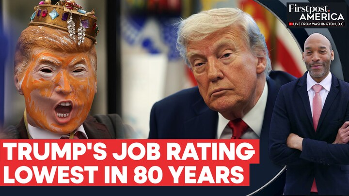 Trump's Approval Rating at 100 Days Lowest in 8 Decades: Poll ...