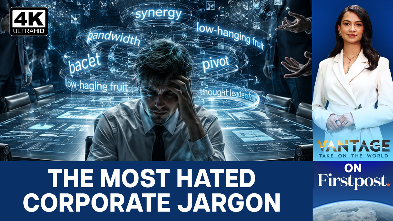 Is Corporate Jargon Making You Dumber? | Vantage on Firstpost Firstpost Image