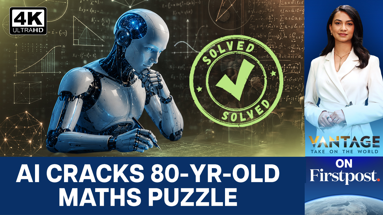 OpenAI Cracks Erdős Maths Problem After 80 Years | Vantage on Firstpost Firstpost Image