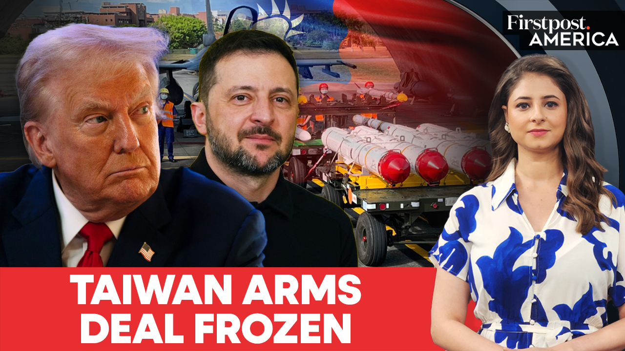 Trump Halts Taiwan Arms Deal While Approving New Ukraine Military Support | Firstpost America | N18G