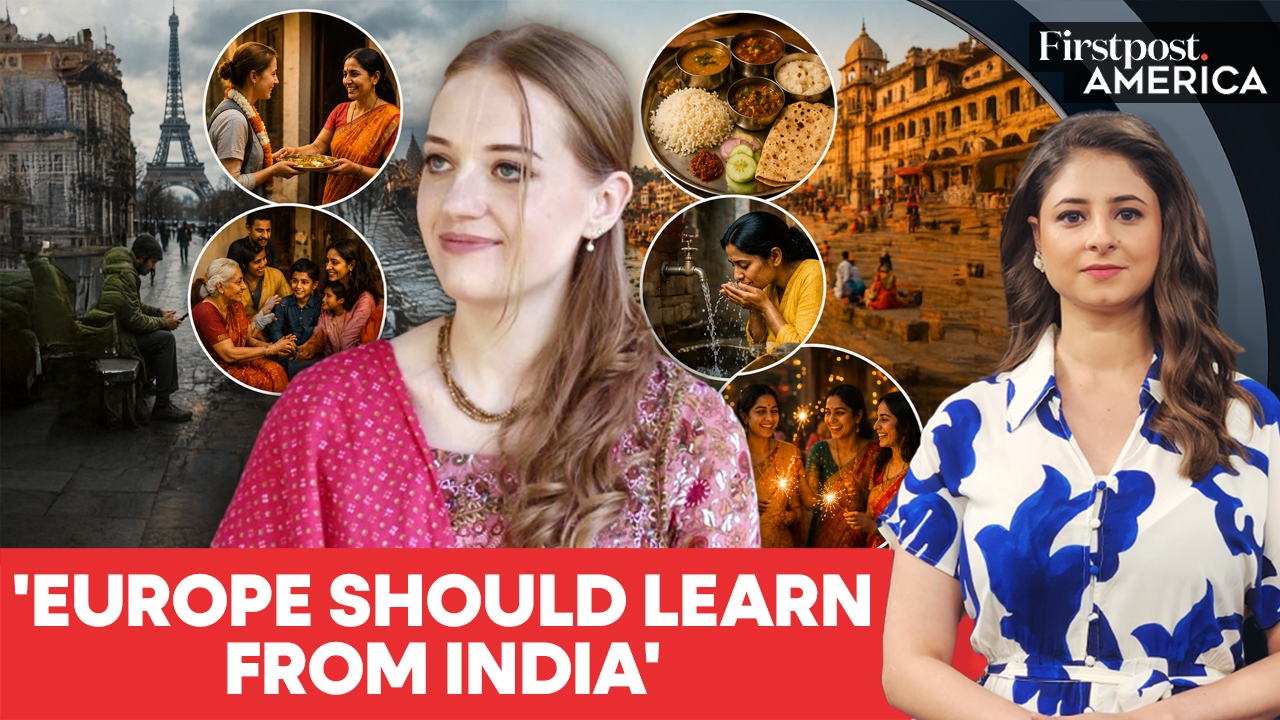 Lithuanian Woman Highlights 5 Indian Habits the West Misses | Firstpost America | N18G