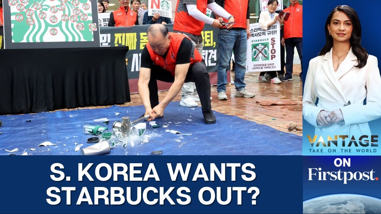 Why Starbucks’ 'Tank Day' Campaign Sparked Anger in South Korea | Vantage on Firstpost Firstpost Image