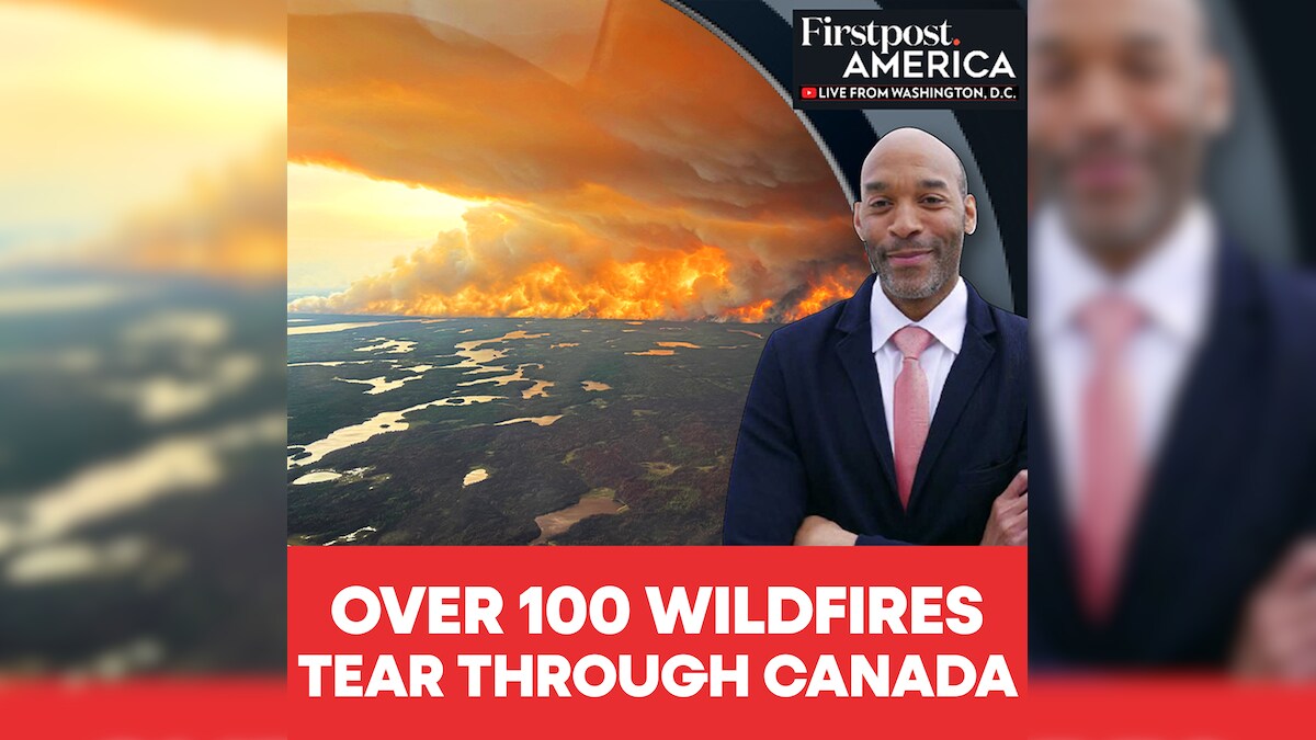 Over 100 Wildfires Tear Through Canada | Firstpost America | N18G