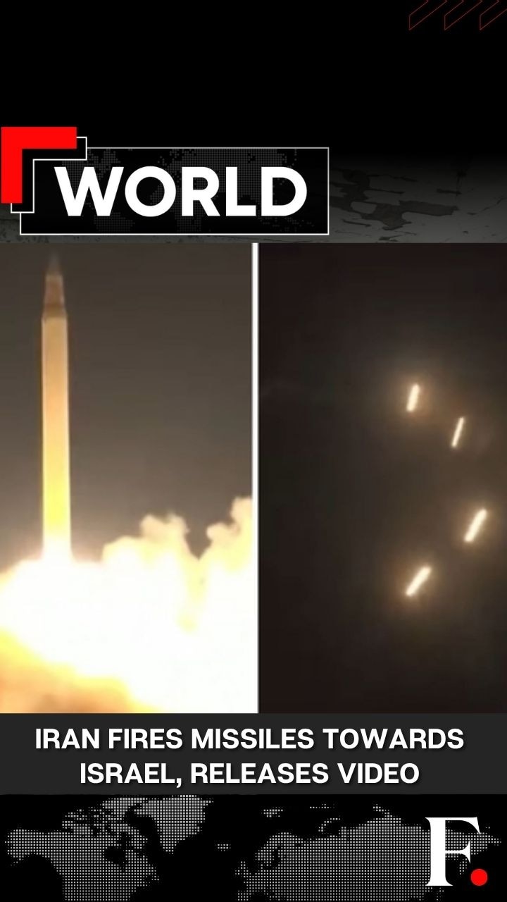 Iran Fires Missiles Towards Israel, Releases Video