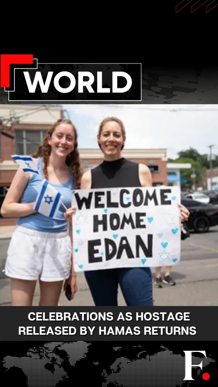 WATCH: American Hostage Returns Home After Hamas Releases From Captivity 