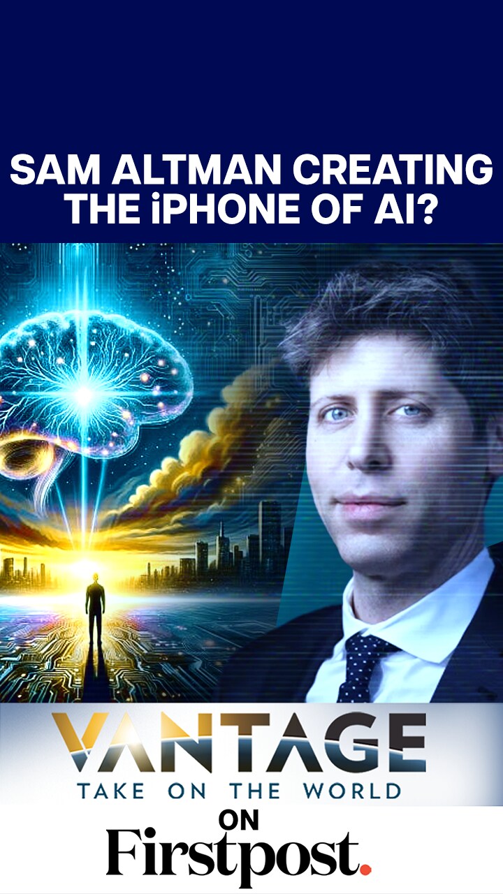 Sam Altman Creating the iPhone of AI? | Vantage on Firstpost | N18G