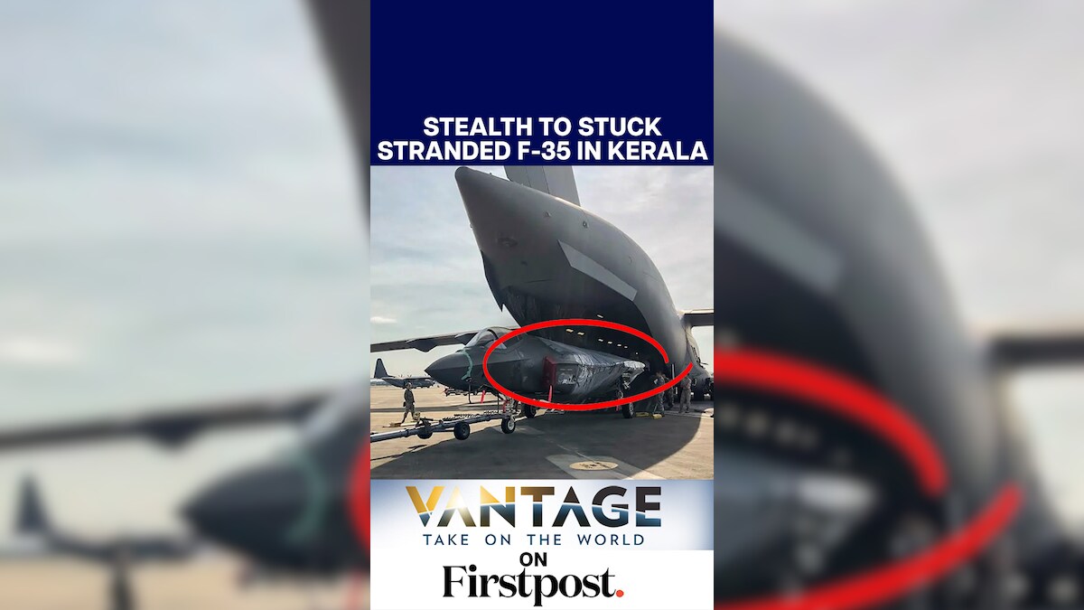 British F-35 Fighter Jet Stuck in Kerala for 18 Days | Vantage with ...