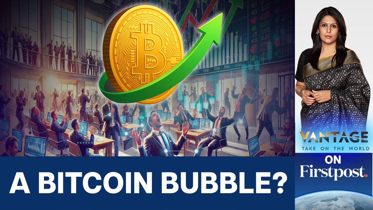 Bitcoin Hits Record High Before Slipping on Profit-Taking | Vantage with  Palki Sharma | N18G