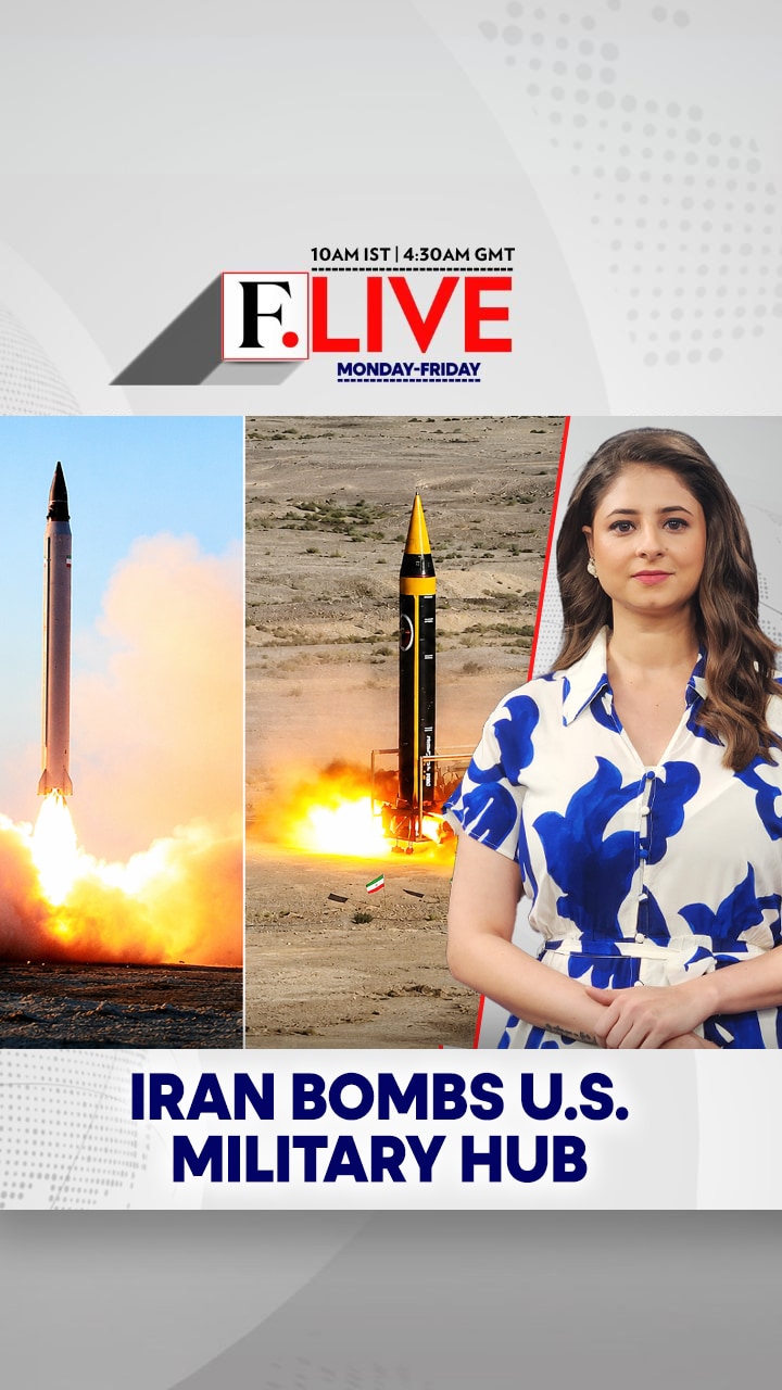 Iran Bombs US Military Hub in Gulf | Firstpost Live Iran Bombs US Military Hub in Gulf | Firstpost Live