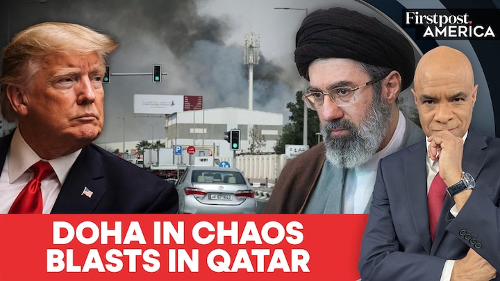 US-Iran War Explodes: Bombs, Missiles Rain Across Jordan, Gulf on High Alert | Firstpost America Firstpost Image