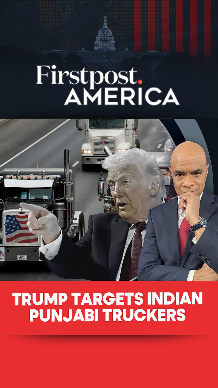 Trump to Replace Immigrant Truckers: 130,000 Indian Punjabis At Risk | Firstpost America | N18G Trump to Replace Immigrant Truckers: 130,000 Indian Punjabis At Risk | Firstpost America | N18G