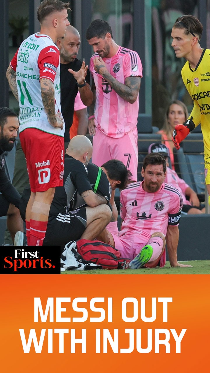Inter Miami Captain Messi Injured, Out Indefinitely | First Sports With ...