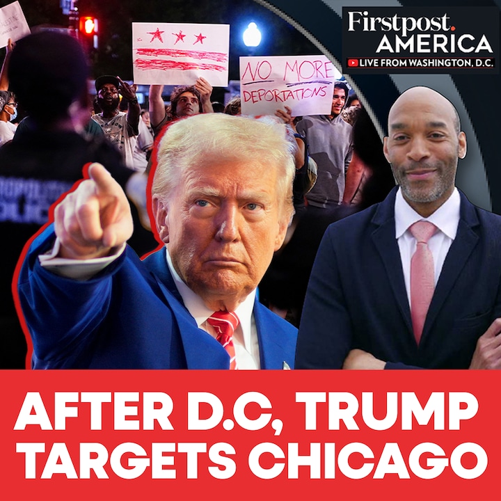 After Washington, DC, Trump Threatens to Send National Guard to Chicago  | Firstpost America | N18G