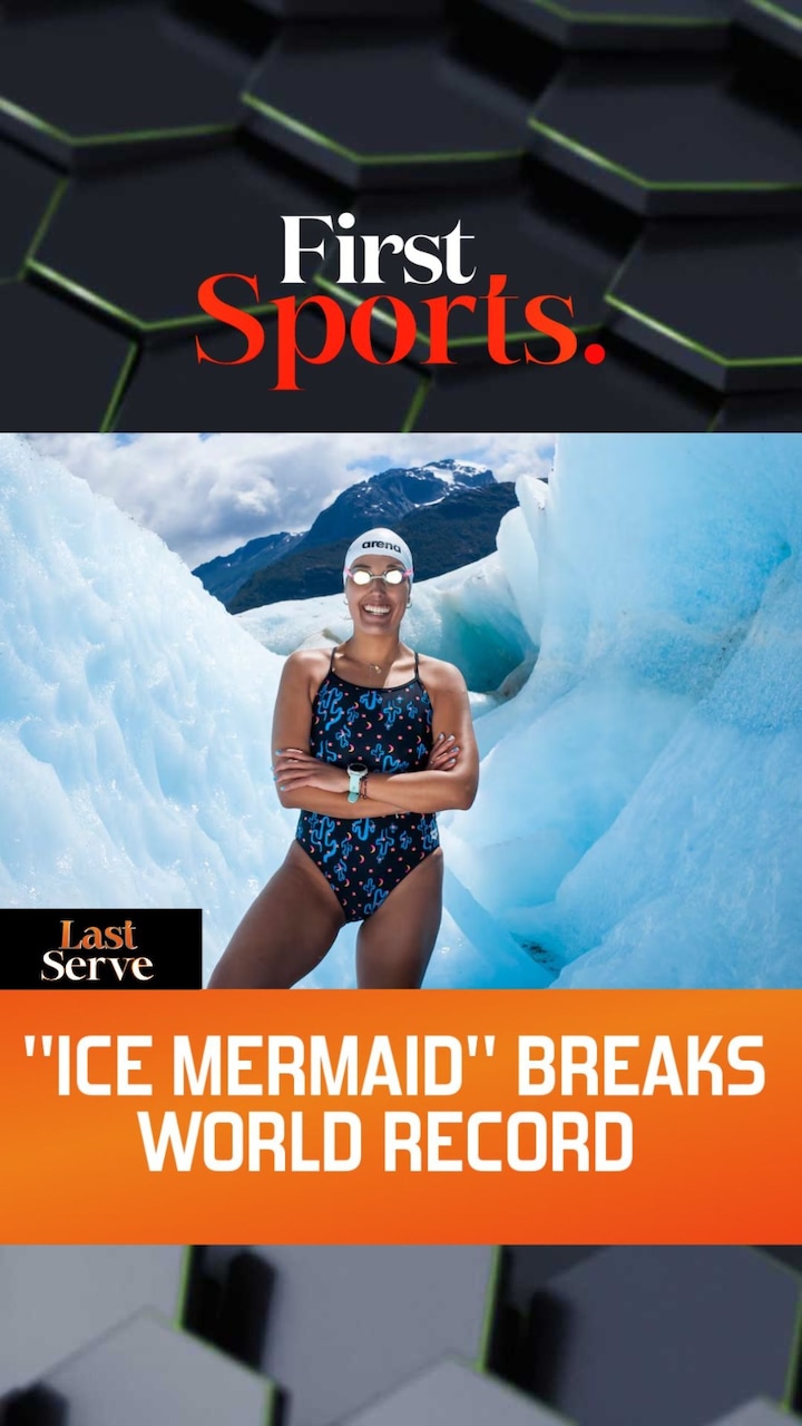 Chilean "Ice Mermaid" Conquers World Record | First Sports