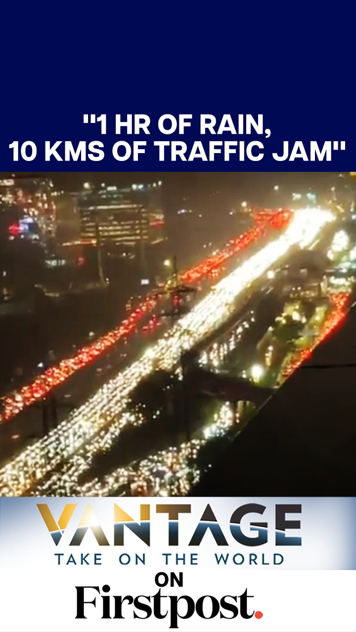 Heavy Rains Cripple Delhi-NCR | "1 Hr of Rain, 10 Kms of Traffic Jam" | Vantage on Firstpost | N18G