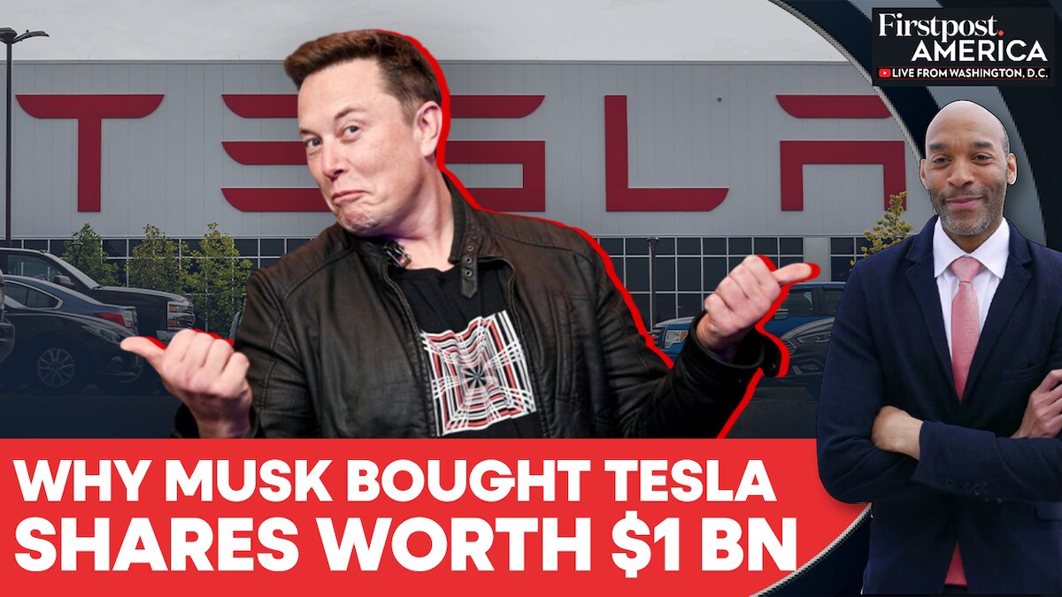 Elon Musk Buys Tesla Shares Worth $1Billion, Shares Jump | Firstpost ...