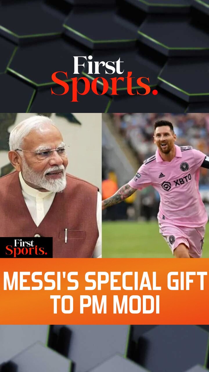 Prime Minister Modi Gets Messi's Signed 2022 World Cup Jersey On His ...