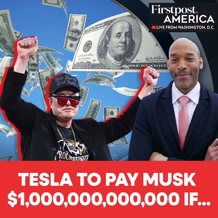 Tesla To Pay Musk $1,000,000,000,000 If... | Firstpost America | N18G