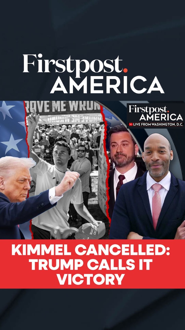 Kimmel Cancelled: Trump Calls It Victory | Firstpost America 