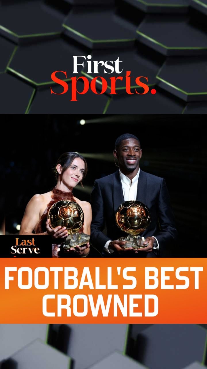Dembele, Bonmati Crowned World's Best Footballers | First Sports With Rupha Ramani 