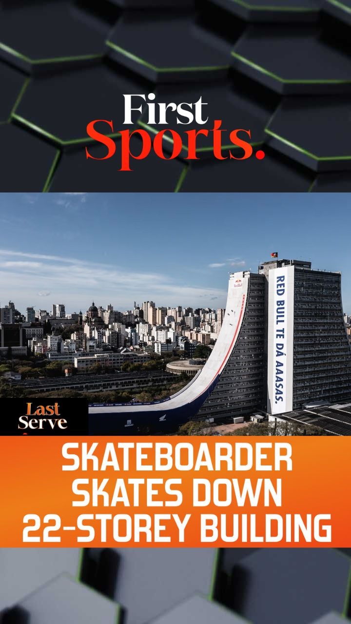 Brazil Legend Skateboards Down 22-Storey Building | First Sports With Rupha Ramani