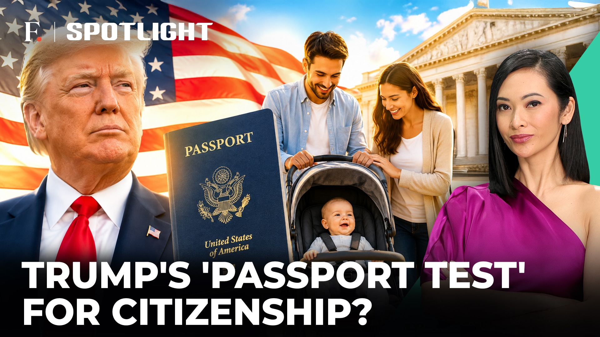 Trump opens new birthright citizenship battle as State Department drafts guidance that could require parents to prove their own citizenship or immigration status for child passports
