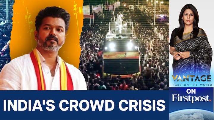  Actor Vijay's event in turmoil, reason behind the stampede | Vantage with Palki Sharma | N18G