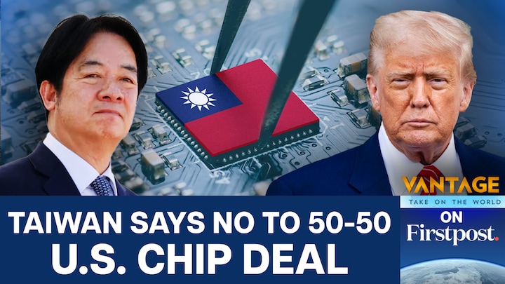  Taiwan rejects proposal to manufacture half its chips in the US | Vantage On Firstpost N18G