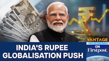  Rupee declines to record low amid RBI's globalisation drive  | Vantage on Firstpost