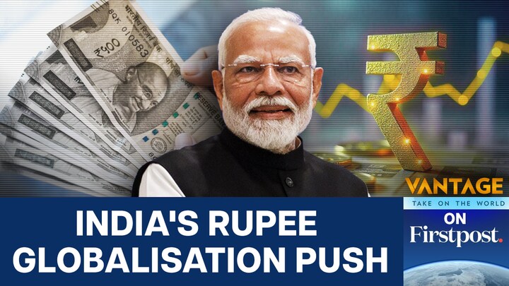  Rupee declines to record low amid RBI's globalisation drive  | Vantage on Firstpost