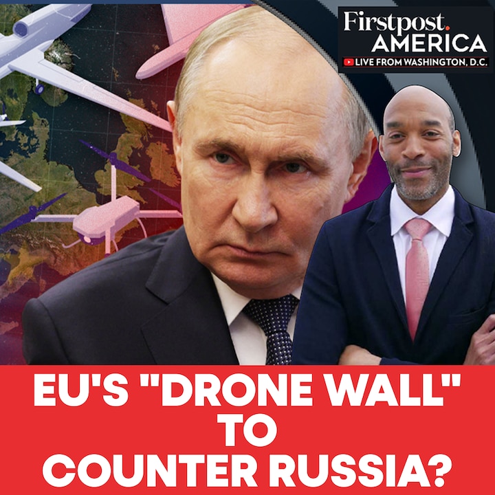 EU authorities to built a drone wall amid Russian airspace violations| Firstpost America | N18G