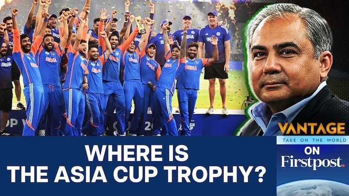 Naqvi asks India to take Asia Cup trophy from him at ACC building | Vantage on Firstpost