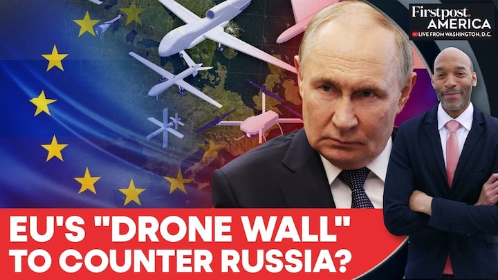 EU authorities to built a drone wall amid Russian airspace violations| Firstpost America | N18G