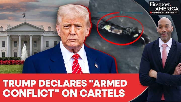 Trump hits drug-smuggling boats calling it an armed conflict| Firstpost America