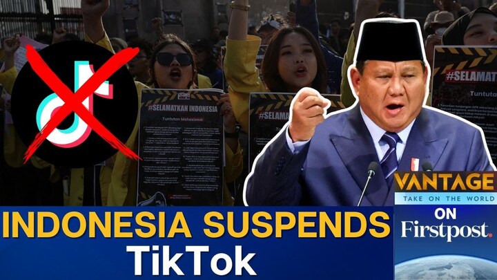  Indonesia bans TikTok over data refusal during protests | Vantage on Firstpost